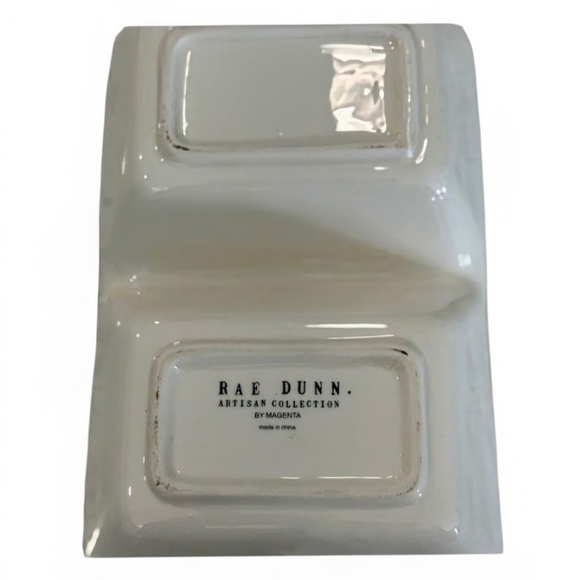 NEW Rae Dunn Trinket/Divided tray Dish - Picture 2 of 4